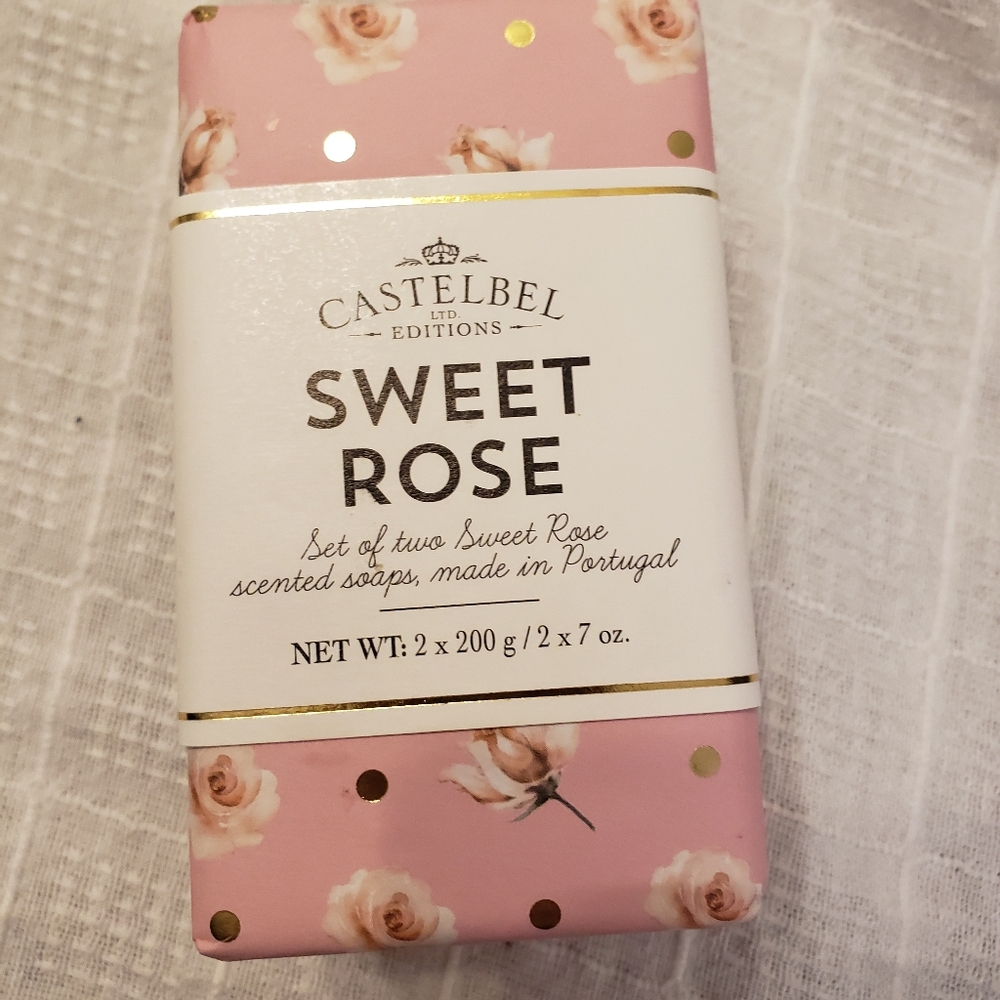 Castelbel Sweet Rose Scented Soaps